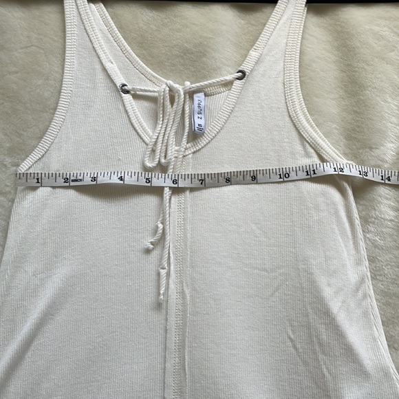 Z Supply Tie-Front Tank, XS - Picture 5 of 9